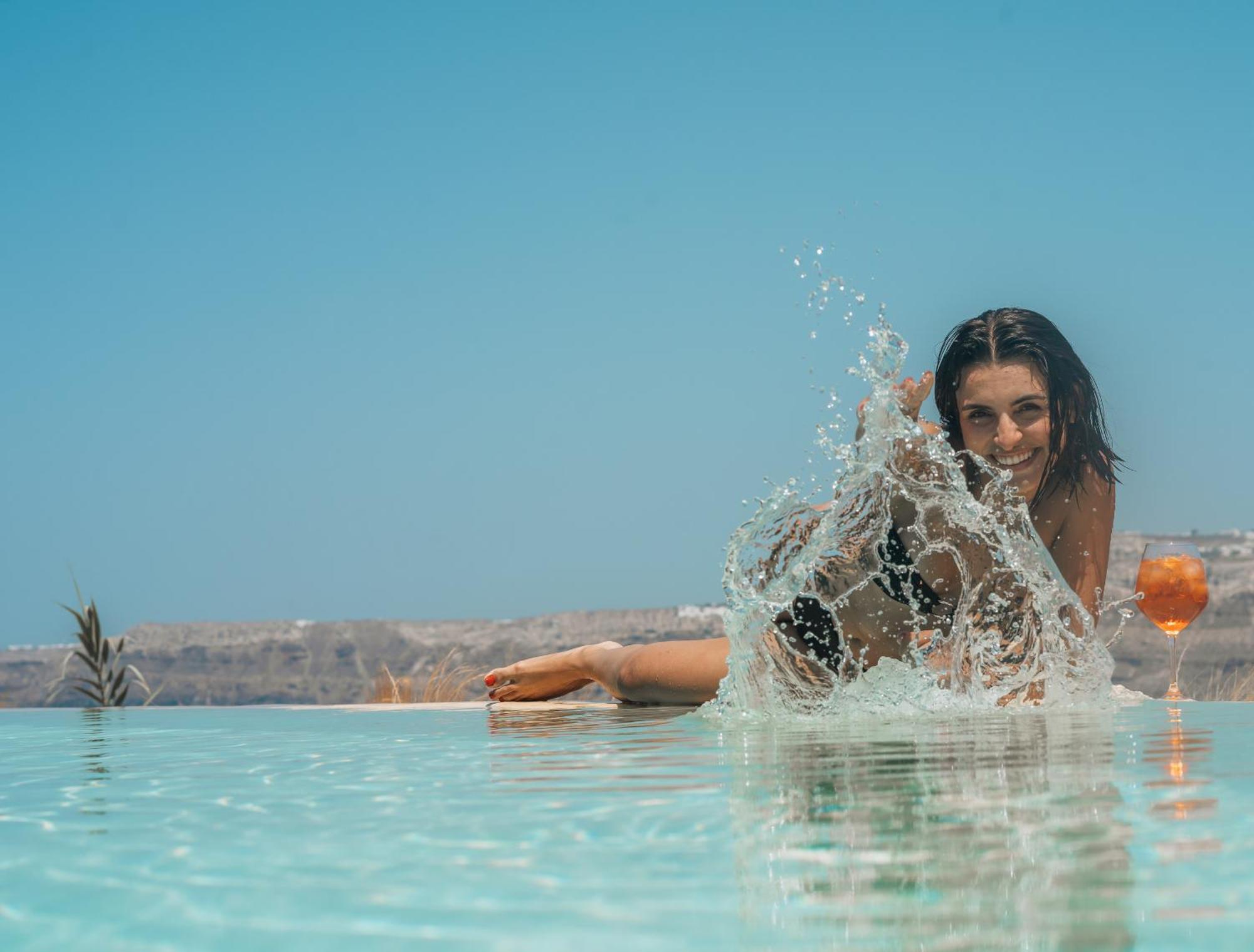 Divino Caldera Hotel Akrotírion Kültér fotó